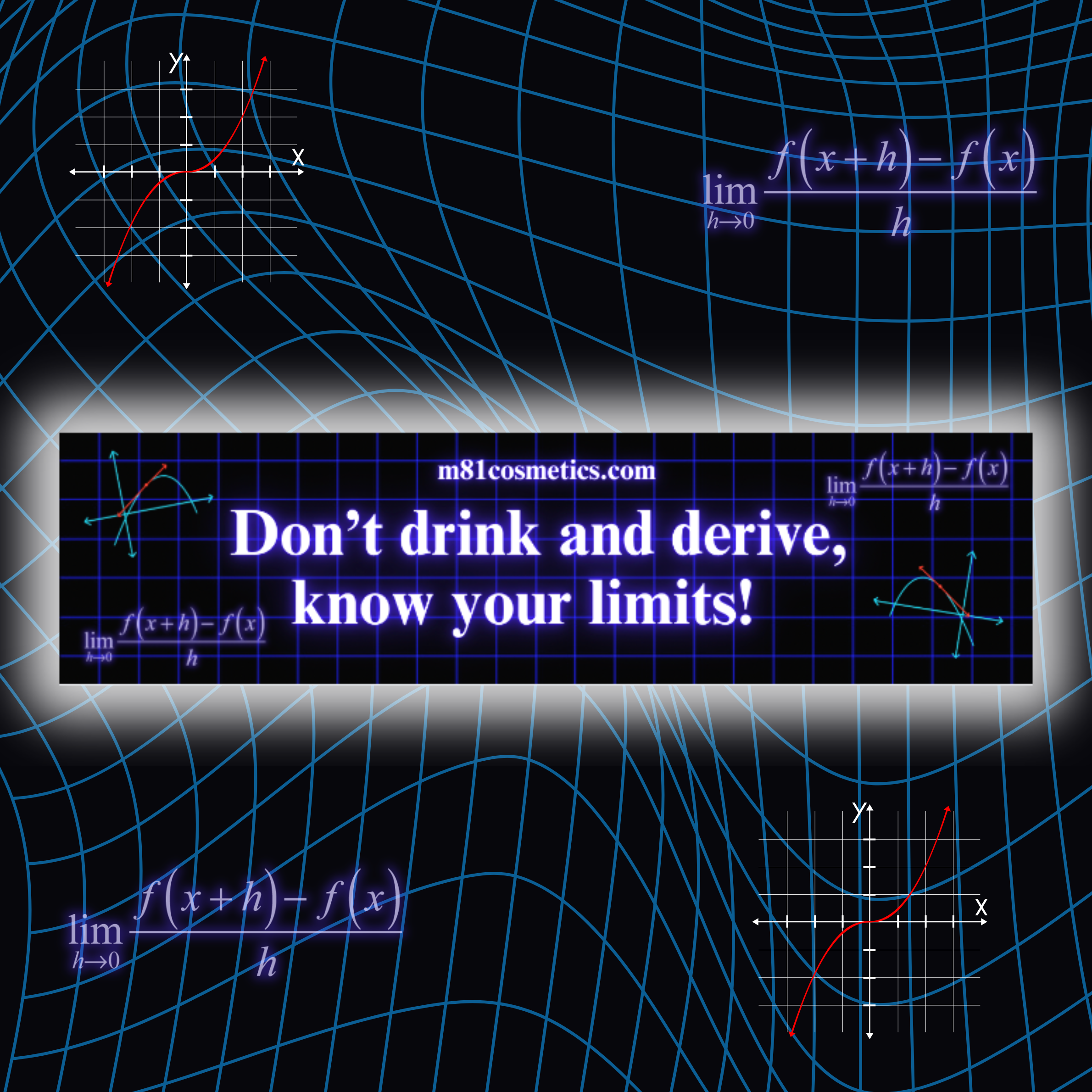 Don't Drink and Derive Bumper Sticker