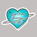 Long Covid Awareness is Hot Sticker